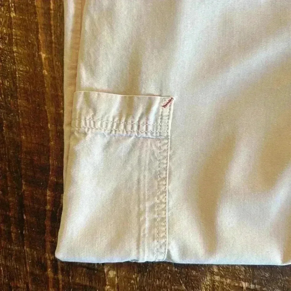 Women's Cream Wide-Leg Pants - Picture 4 of 6